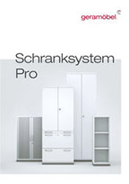 Geramöbel Schranksystem Pro 2016 Produktlinien