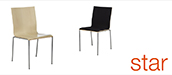 L&C stendal star Stuhl Objekt- und Konferenzstühle